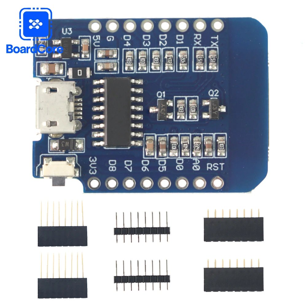 Mini D1 Mini NodeMcu Lua WIFI ESP-12F Module ESP8266 Wireless Module Development Board Micro USB Port for Arduino