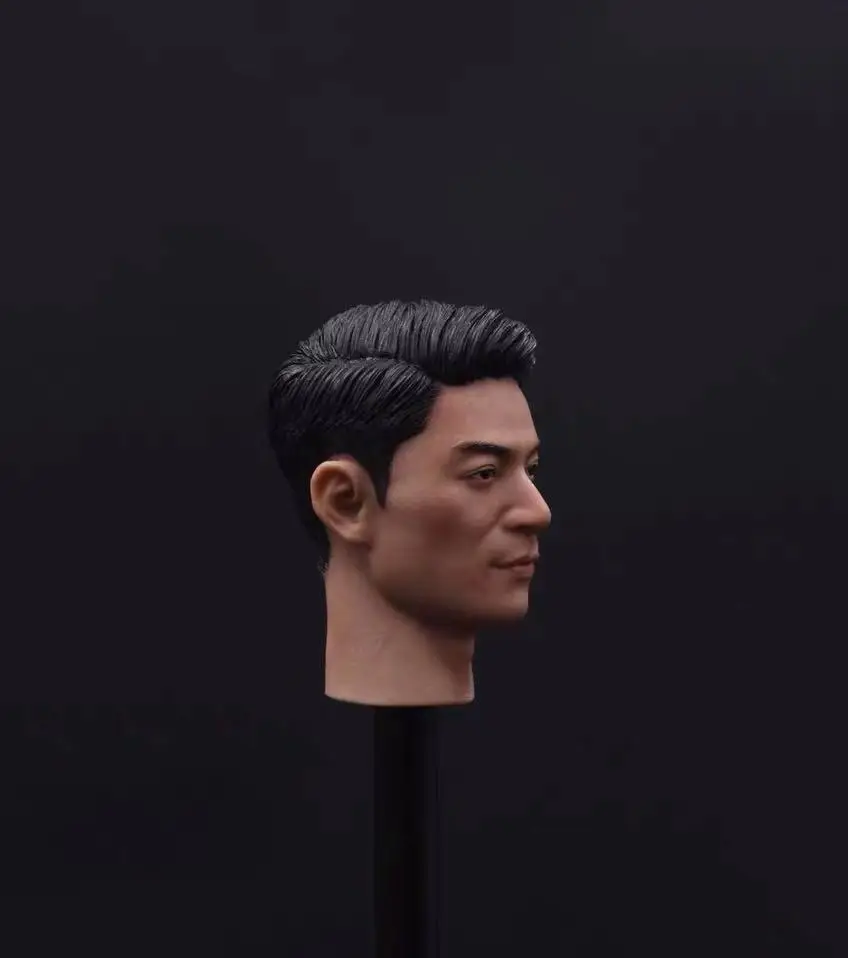 

Wallace Huo Head Carving 1/6 Scale Asian Chiang Kaishek Head Sculpt for 12in Action Figure Male Soldier Body Model Toy