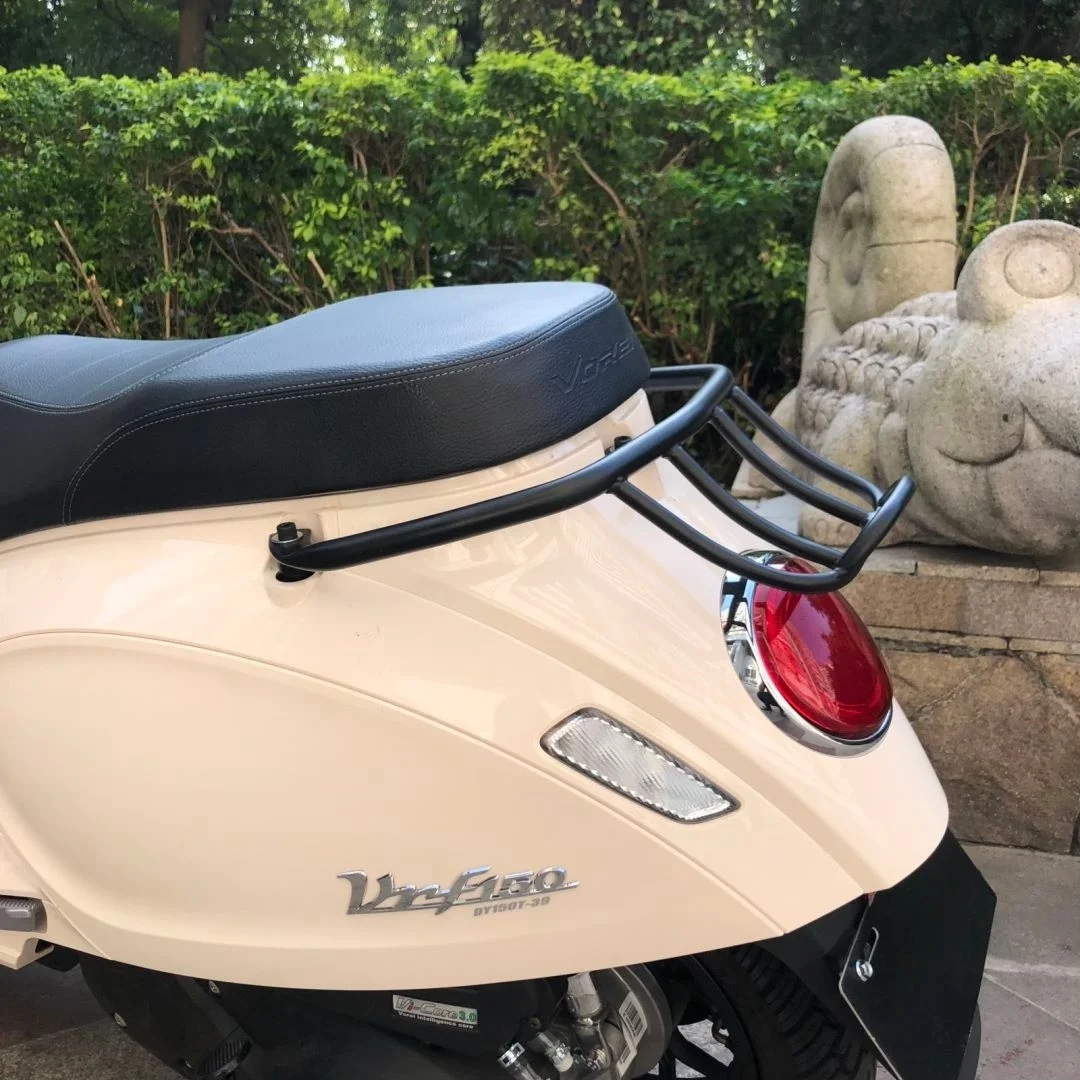 For DAYANG VRF150 Folding Luggage Rack & Rear Backrest, Tail Bracket, Rear Grab Handle, Cargo Carrier