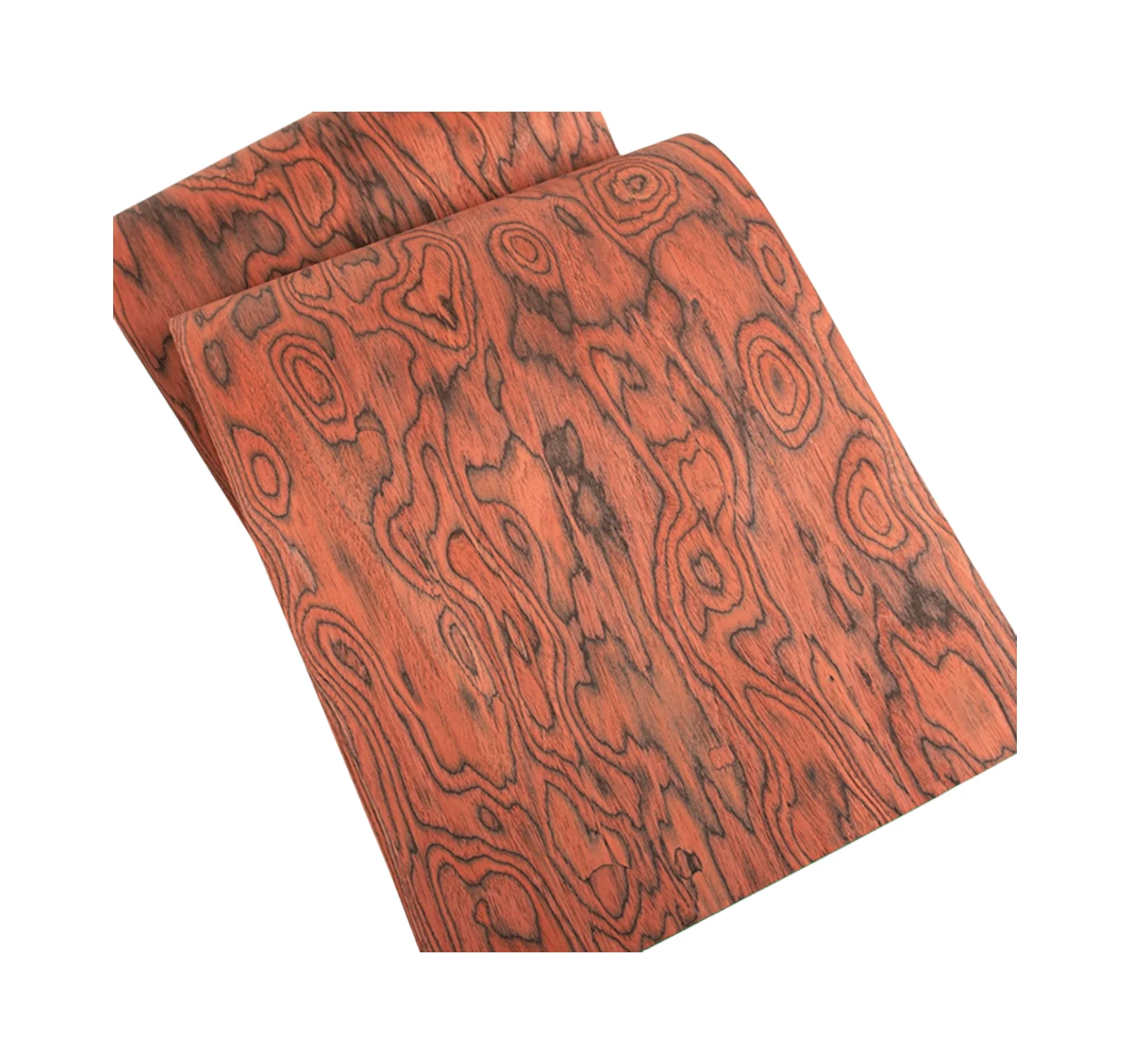Red Totem Wood Veneer high-end Home Decoration Size:2.5x0.58meter Thick:0.3mm image 5