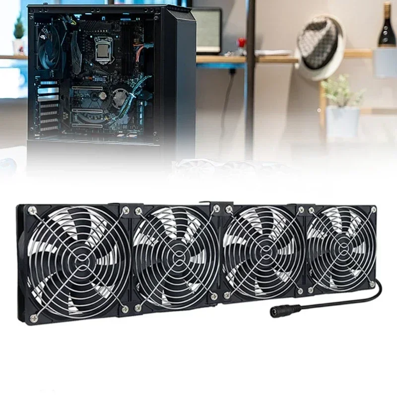 120 мм компьютерный вентилятор с вилкой, большие вентиляторы с регулятором скорости 100 В 240 В для вентиляции охлаждающего шкафа сервера