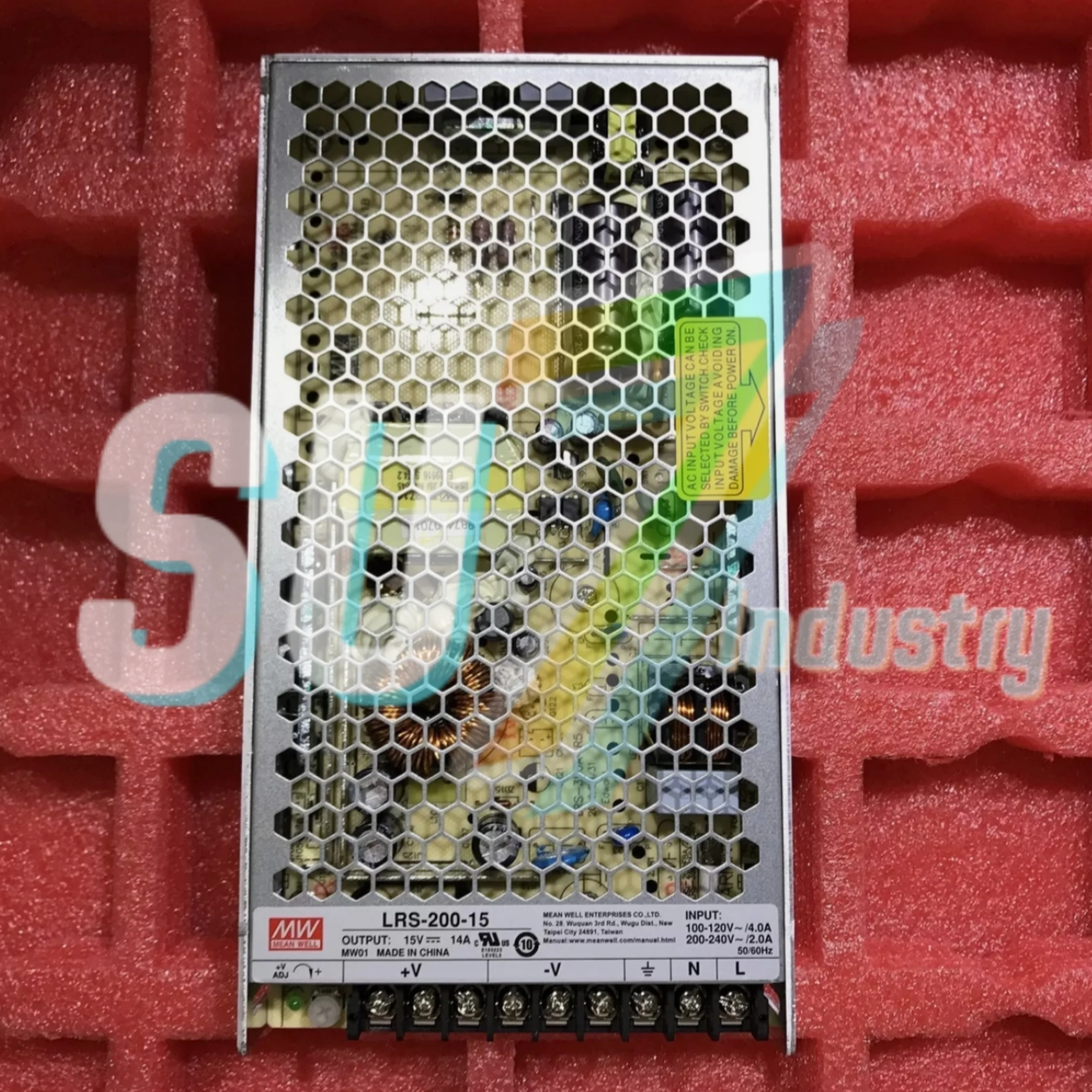 يعني جيدا LRS-200-12 LRS-200-15 LRS-200-24 LRS-200-3.3 مفتاح إمداد الطاقة الجديد في الصندوق #2