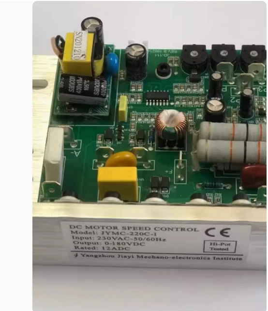 DC Brushed Speed Control Board Control Board SCR340 KBIC BCJYMC220B JYMC220A 210V Accessories