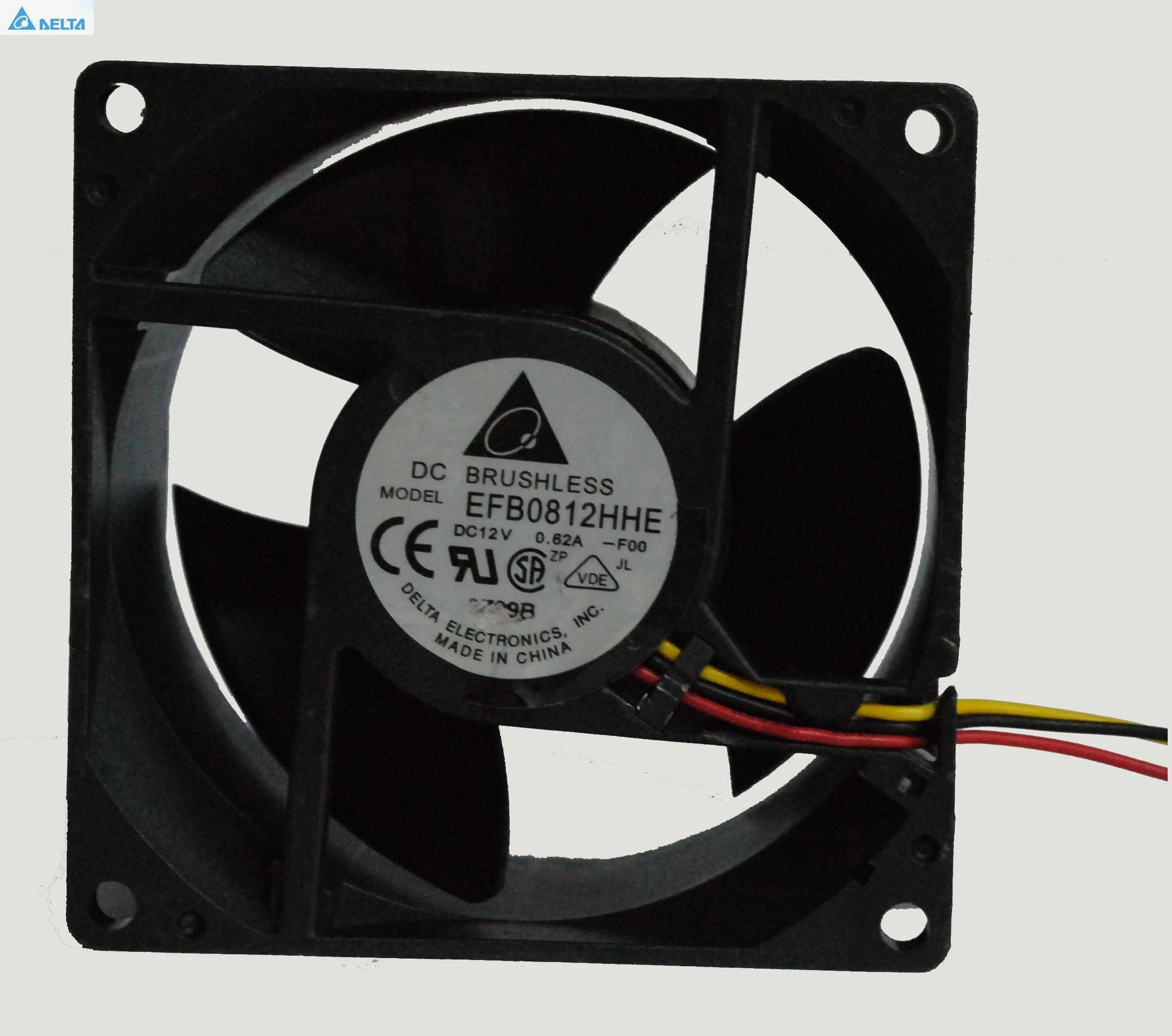 

80mm Case Fan for Delta Cooling Fan EFB0812HHE -F00 8CM 80*80*38MM 8038 12v 0.62A Dual Ball