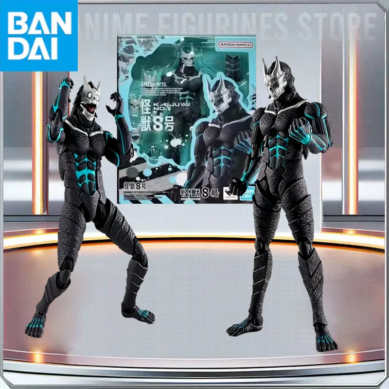 

BANDAI Genuine Banpresto S.H.Figuarts KAIJU NO.8 Action Anime Figures Finished Model Kits Collectible Model Toy Holiday Gift