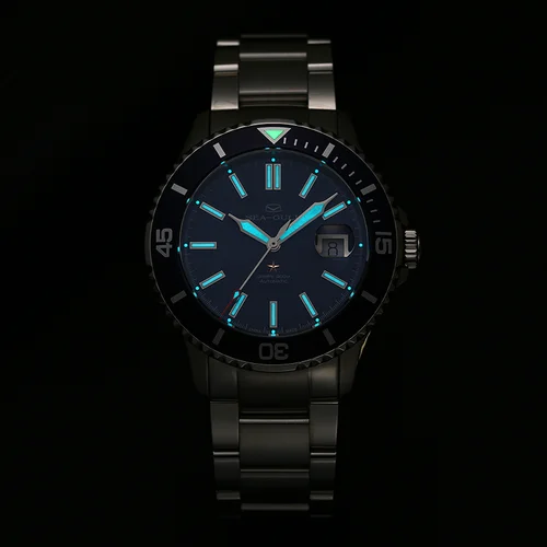 Imagen 2 del producto Reloj Seagull masculino para hombre, reloj mecánico automático de moda resistente al agua para negocios de buceo de 200m, océano Serie 816.32.1523