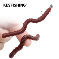 KESFISHING-Vers de sable Élen silicone souple, appâts pour tous les poissons, leurre de pêche, 3 pouces, 20 pièces