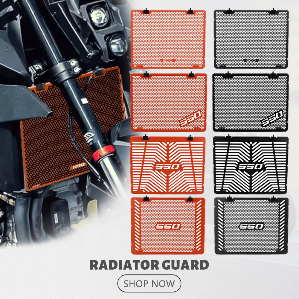 

Для Duke 990 990 Duke 2024 2025 2026 аксессуары для мотоциклов защита радиатора решетка радиатора крышка алюминиевая решетка защита