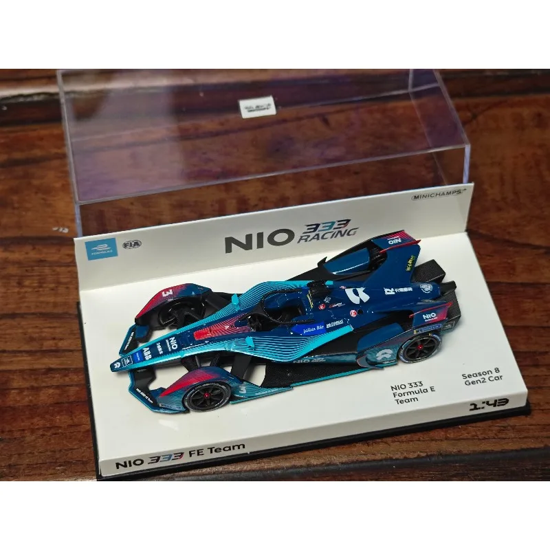 

MINICHAMPS 1/43 FE SEASON8 GEN2 NIO333 NIO333 fleet simulation car model, boys' festival gift toy.