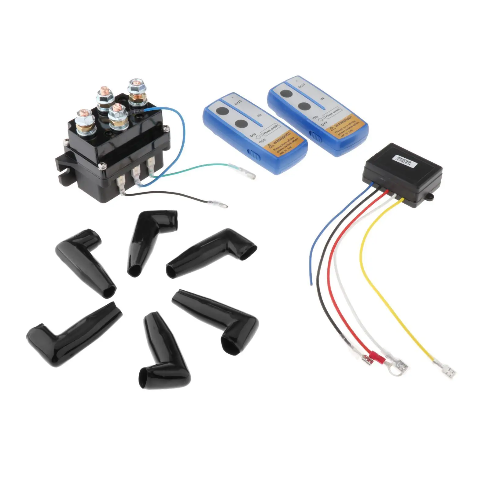 Universal Contactor Solenoid DC 400A Winch Relay Switch Thumb for UTV ATV