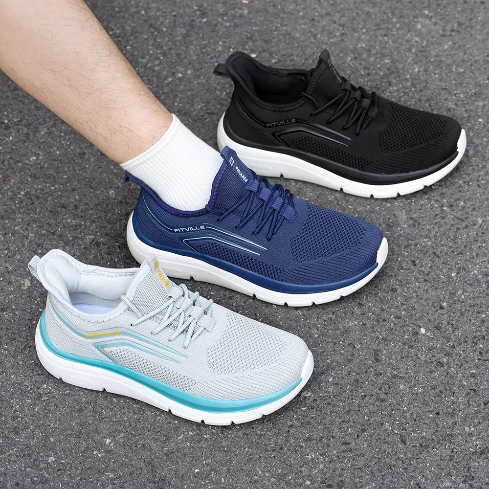 フィットビル メンズ ワイド スリップオン ウォーキング ア - Men Shoes On Cloud のレビューと価格