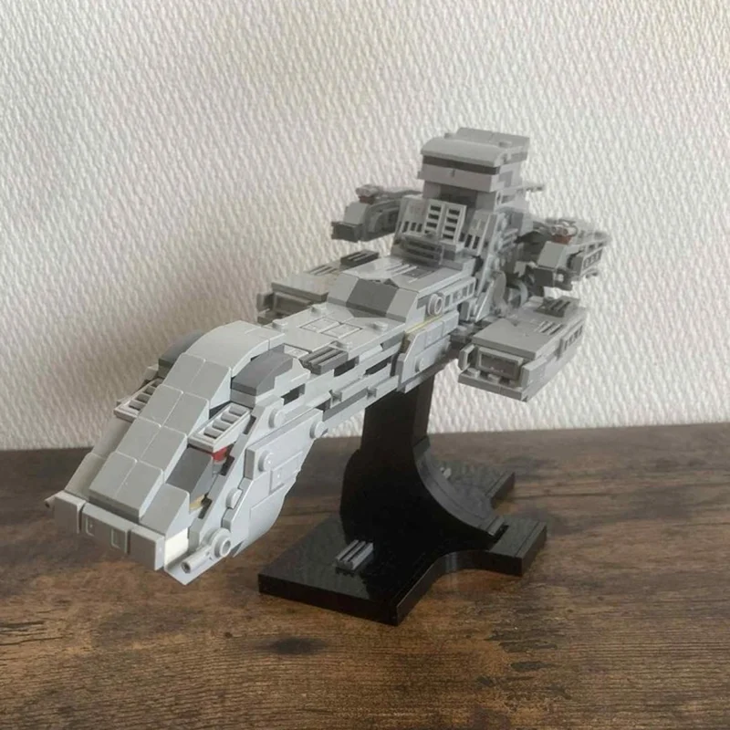 

New MOC Custom Sci-fi Movie Stargated SG-1 Prometheus Spaceship Building Blocks Model DIY Assembly Bricks Children's Toys Gifts