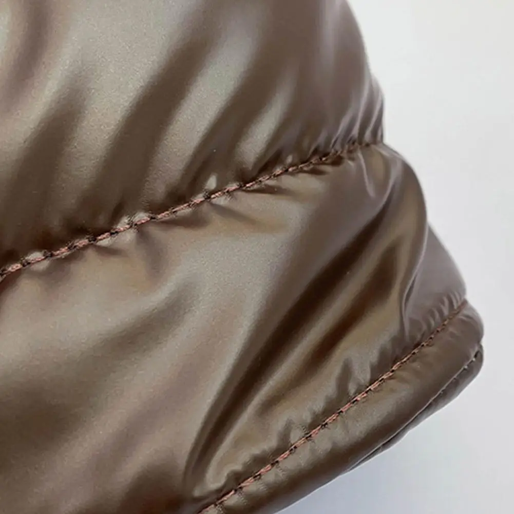 Damen-Umhängetasche aus Baumwolle mit Stickerei-Detail, Einzel-Schulter-Handtasche, Modisches Herbst-Winter-Design mit Glanzoberfläche – Detail 34
