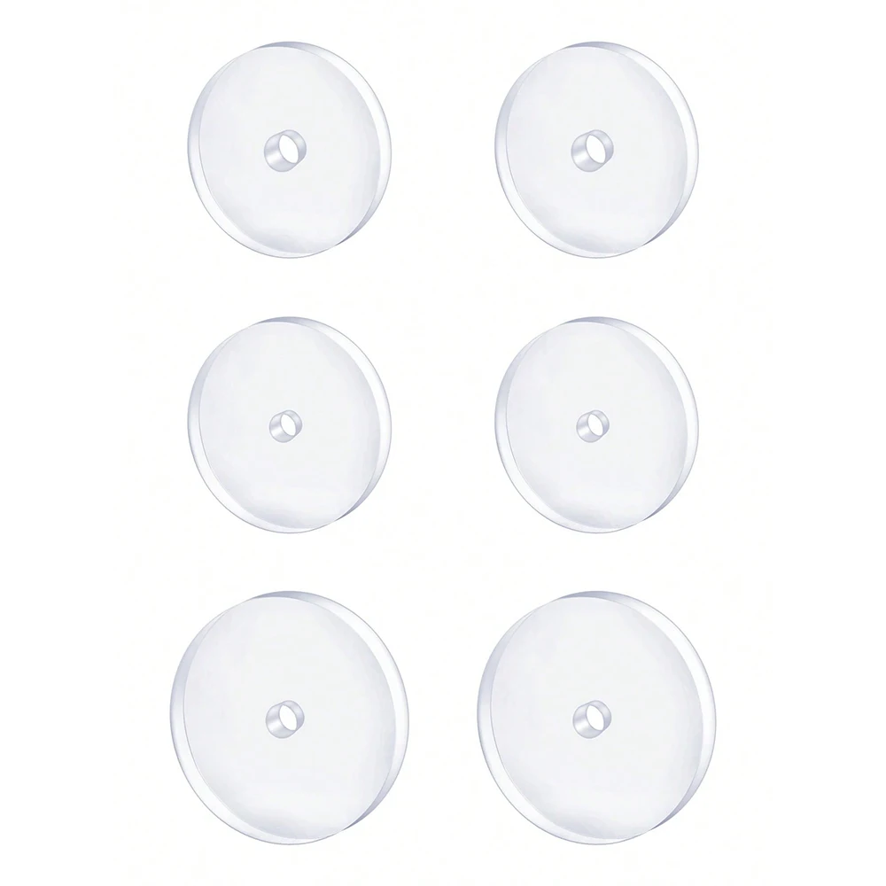 Clear Piercing Retainer, Hypoallergenic Bioflex Plastic