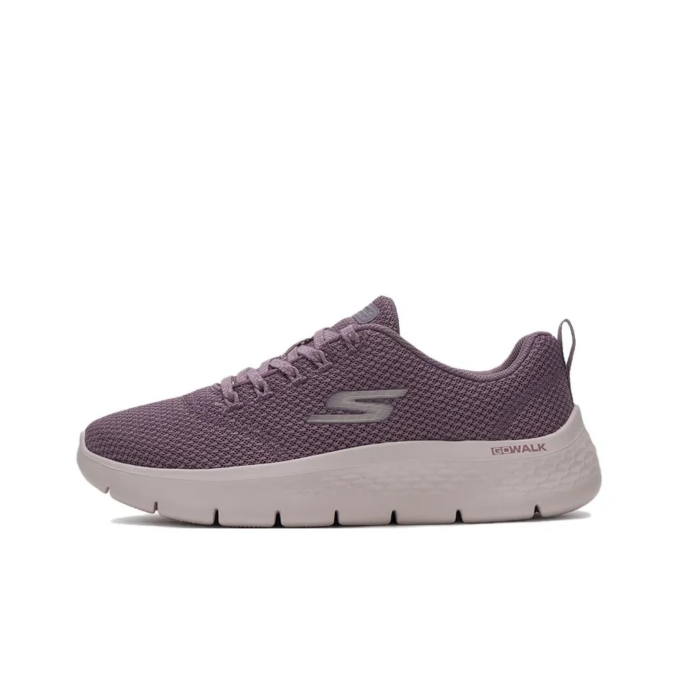 Skechers Go Walk Flex Cushioning Abrasion Resistant Breathable Low top Running Shoes Women's Purple 125519-MVE