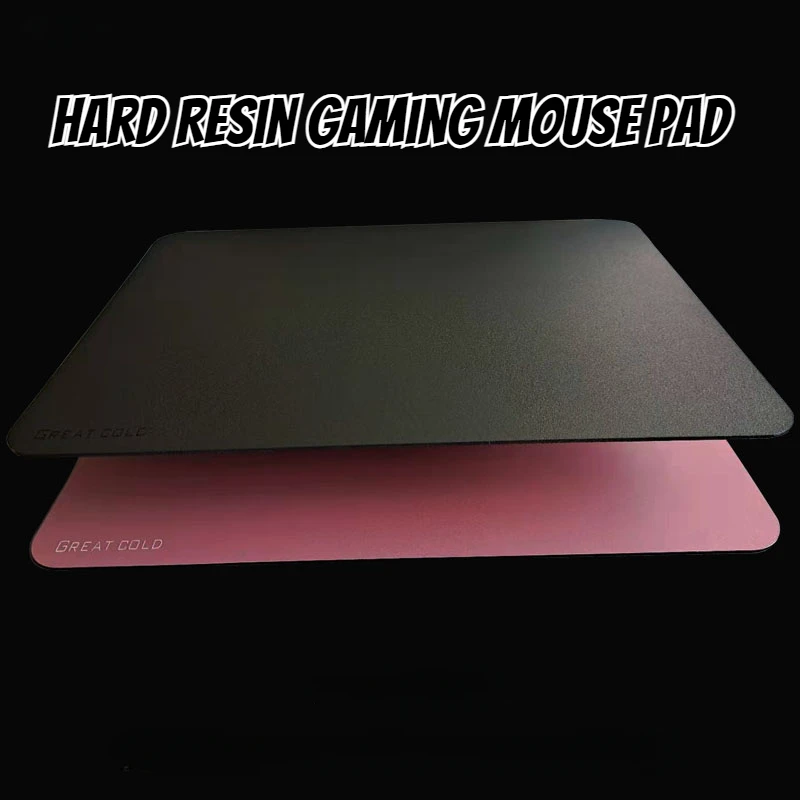 

MiFuny Resin Mouse Pad Large Desk Mat Hard Frosted Resin Coating Desk Pad Smoothness Gaming Mousepad for FPS Game Accessories