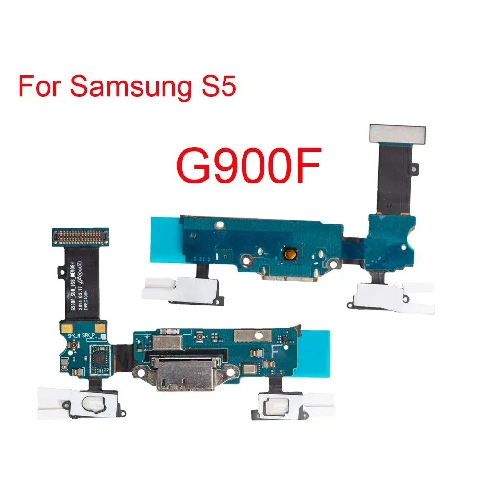 1pcs Charging Port Flex For Samsung note 2 3 8 9 N900 N9005 N7100 N950F N960F USB Charger Flex Repair Parts For Samsung S5 G900F