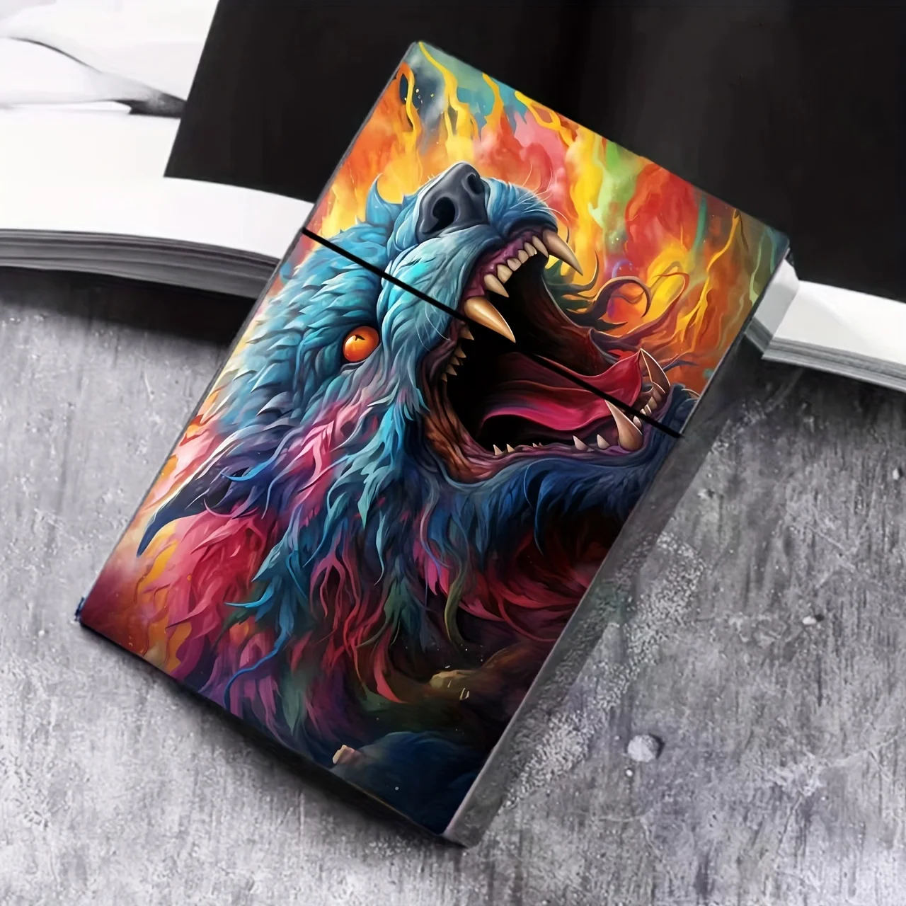 

Men's colorful animal cigarette case, chic birthday gift