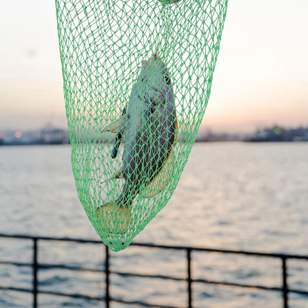 

Fishing Landing Net Bag Foldable Design with Highstrength Nylon for Saltwater Freshwater Use Lightweight Efficient Fish