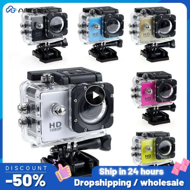 Camera Plastic 30M Waterproof Go Diving Sport Mini DV 1080P Video Camera Bike Helmet Car Cam Dvr Outdoor