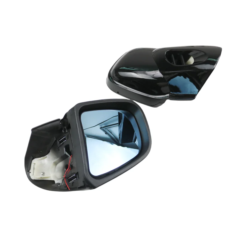 Acessórios para motocicletas, espelhos retrovisores laterais esquerdo e direito, plástico abs para bmw k1200 k1200lt k1200m 1999-2008