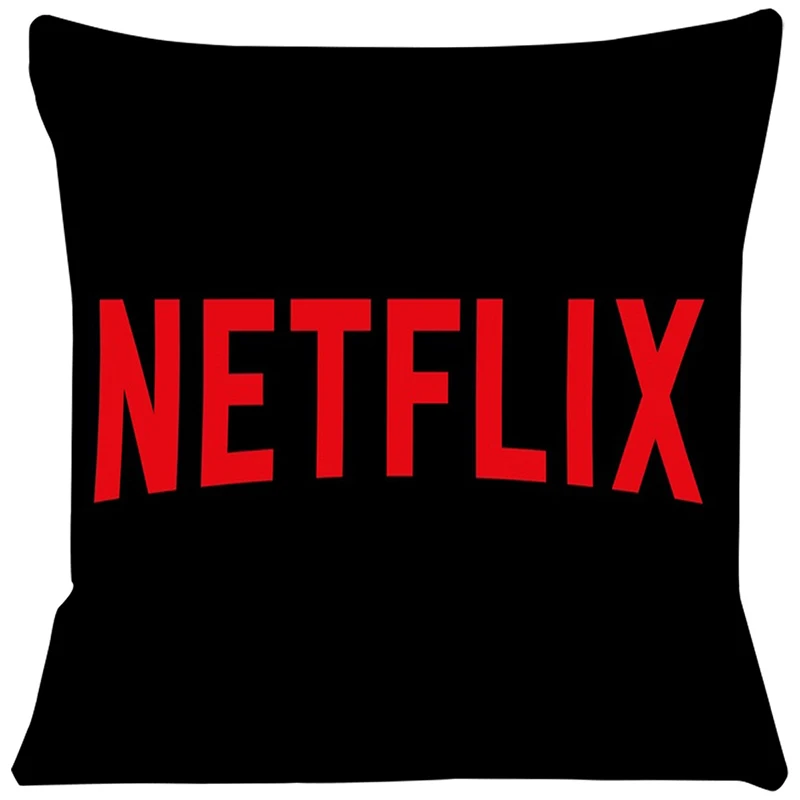 Netflix Pillow Case Home Decorative Gift Sofa Car Super soft Cushions 45x45cm Square Pillowcase Chair Pillow Cove 109