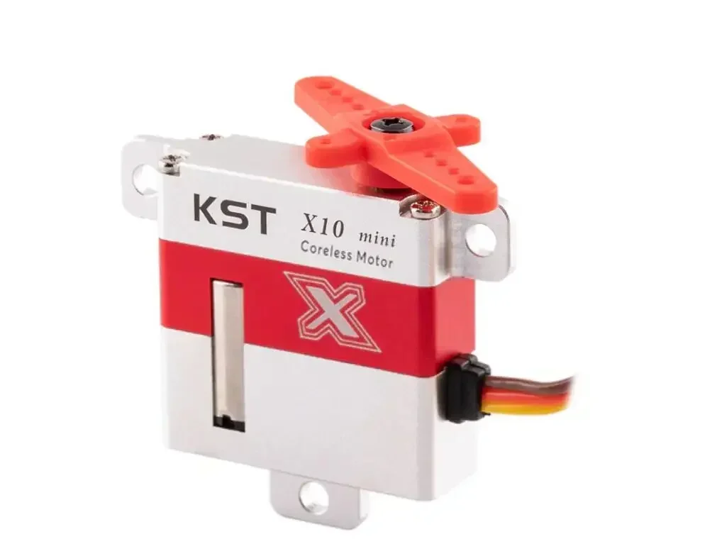 KST X10 Mini V8.0 Digital Metal Gear Servo 7.5kg 0.1sec for RC Airplane Gliders F3J, F3B, F3F wing and flap installations