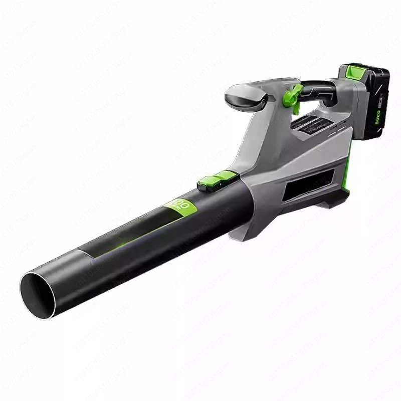 Secador de pelo con batería de litio, motor sin escobillas para quitar la nieve del coche, soplador de hojas de jardín recargable