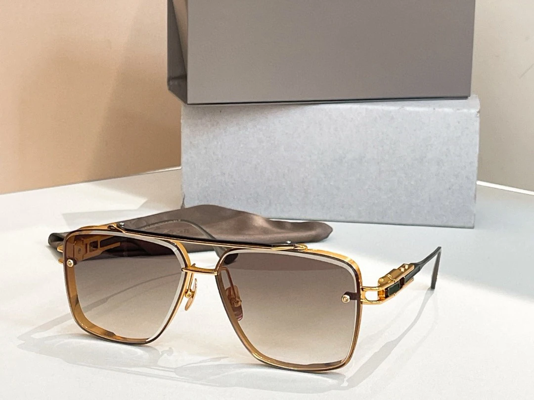 

DT TACH SIX DTS320 SIZE 56-18 Top High Quality Sunglasses For Men And Women Style UV400 Retro Fashion Special Design Sun Glasses