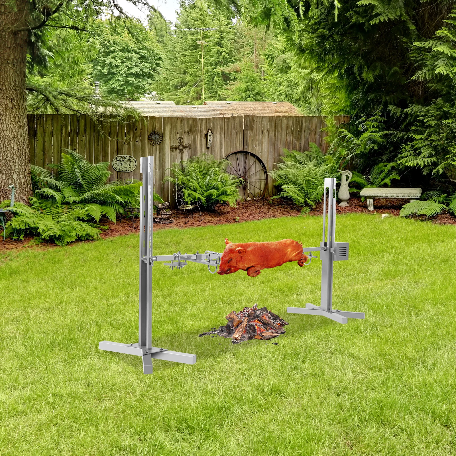 

Коммерческий электрический гриль-гриль, регулируемый гриль-барбекю из нержавеющей стали с грузоподъемностью 40 кг