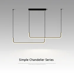 Lampe LED Suspendue au Design Nordique Moderne, Luminaire Décoratif d'Nik, Idéal pour un Salon, une Salle à Manger, une Chambre à Coucher, une Cuisine, un Bureau ou un Bar