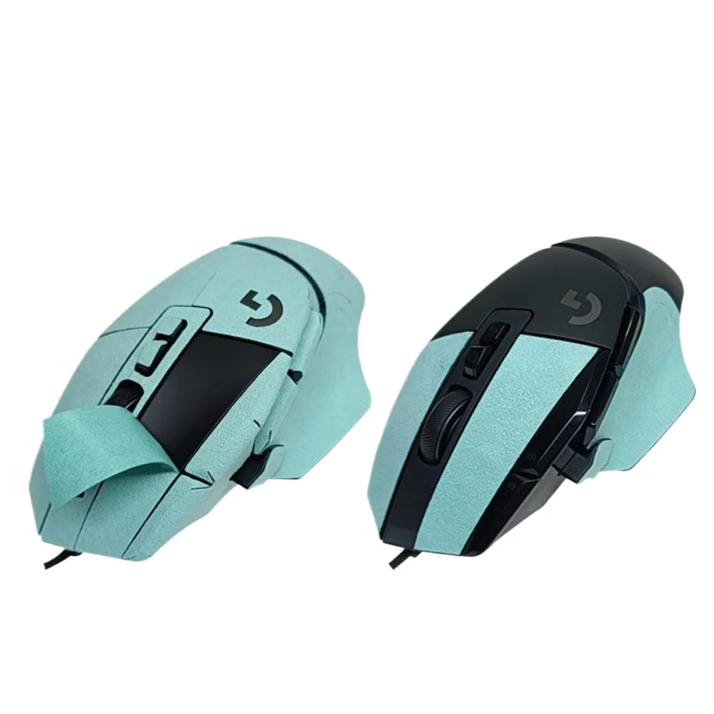 2 Sets DIY G502 RGB/Hero Wired Wireless Version Mouse Sticker XPlus Microfiber Suede Sweatproof And Anti Slip Sticker