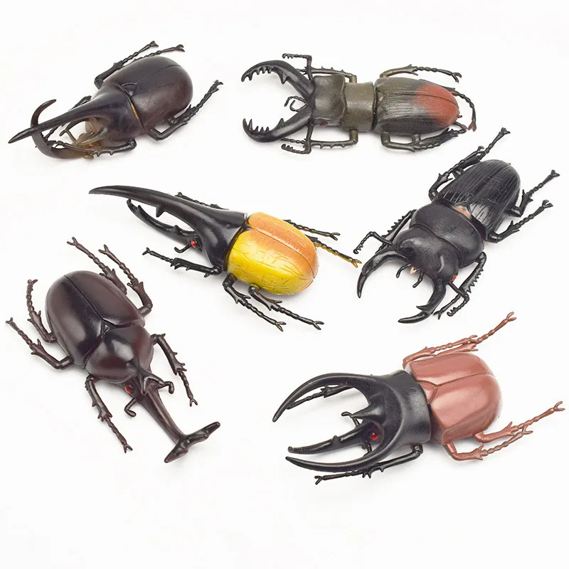 Simulation Beetle Toys Special Lifelike Model Realistic Insect Toy Models Nursery Teaching Aids Joke Toys Novelty Prank Props