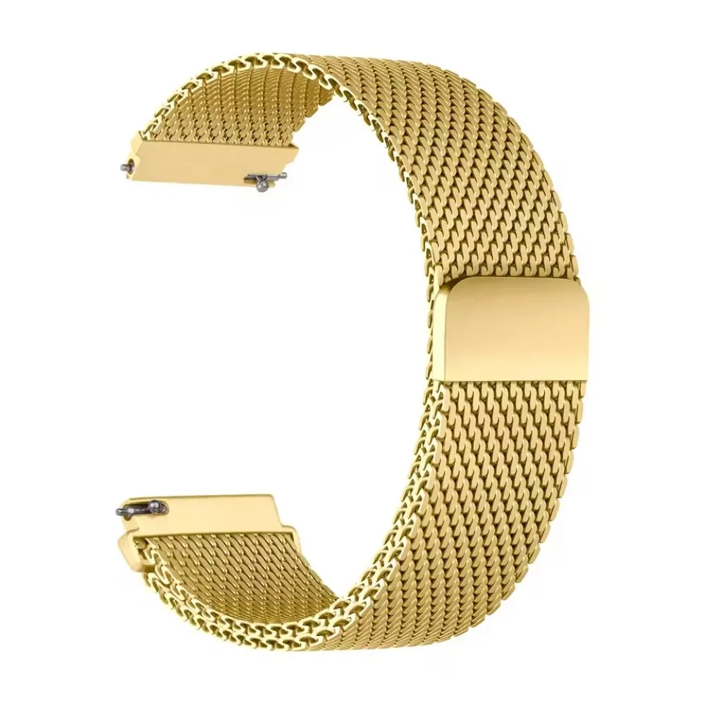 18/20/22mm Steel Mesh Metal Milanese Strap For Garmin Forerunner 570/970/Venu 4-3/Approach S50/Vivoactive 6-5/Active 6 bracelet