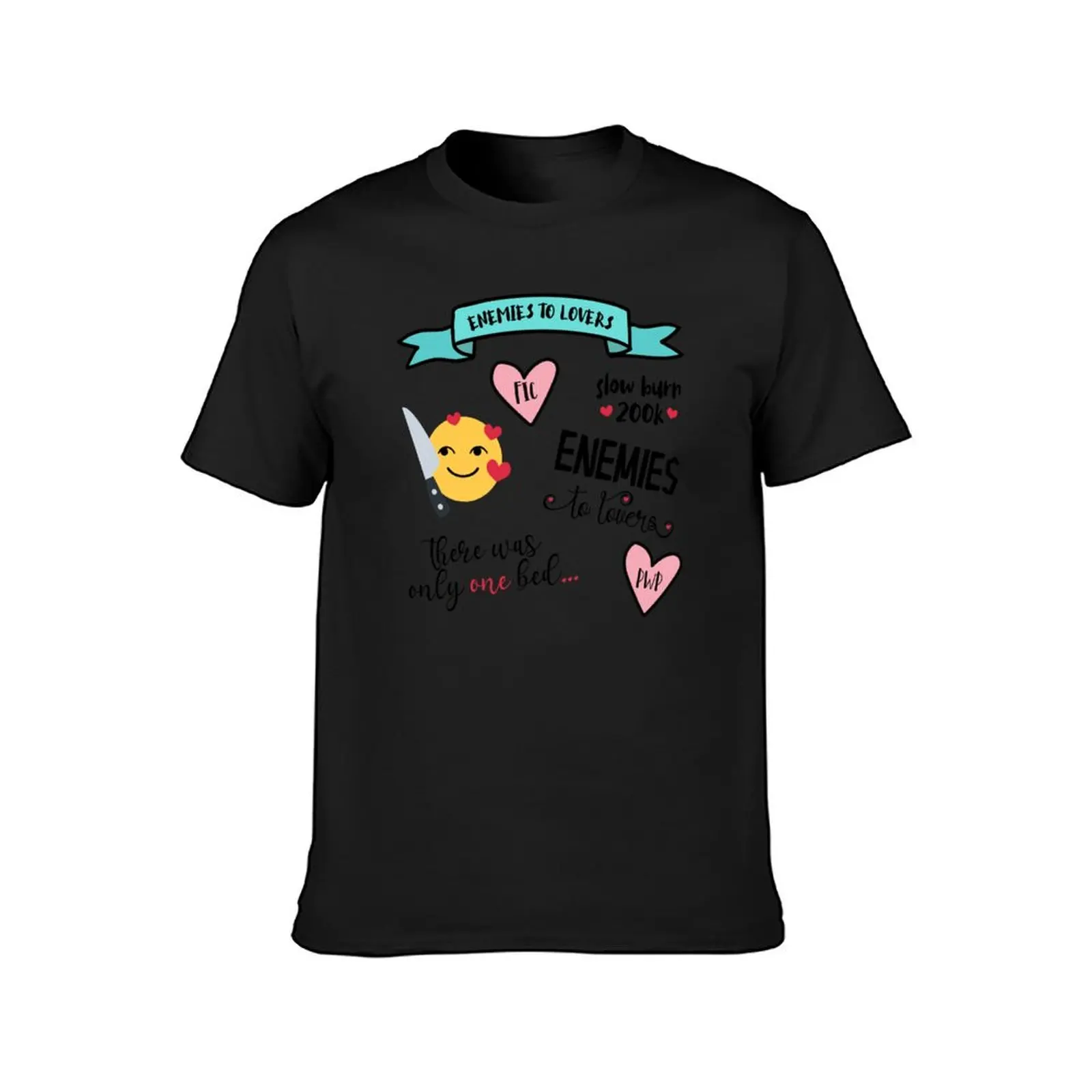 Enemies to Lovers Sticker Pack T-Shirt new edition Blouse t shirt for men