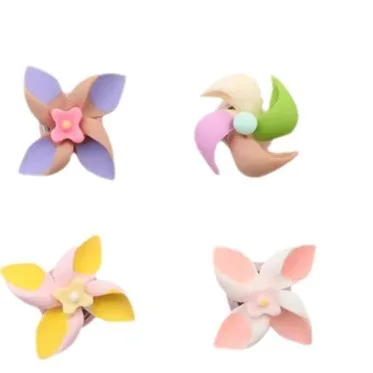 

New Rotating Windmill Gyro Car Ornament Cute Dashboard Decoration Creative Auto Interior Accessories Lovely Gift