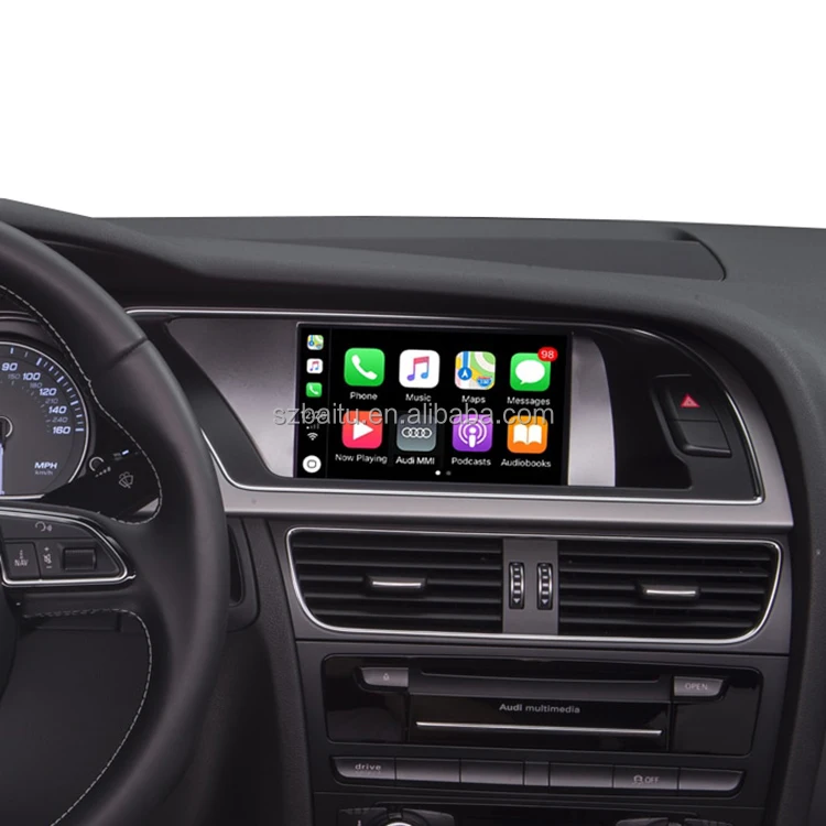 

Беспроводной Apple CarPlay Android Auto для Audi A4 A5 Q5 Carpaly интерфейс 2009-2015 MMI 3G AirPlay Mirror Link Функции Carplay