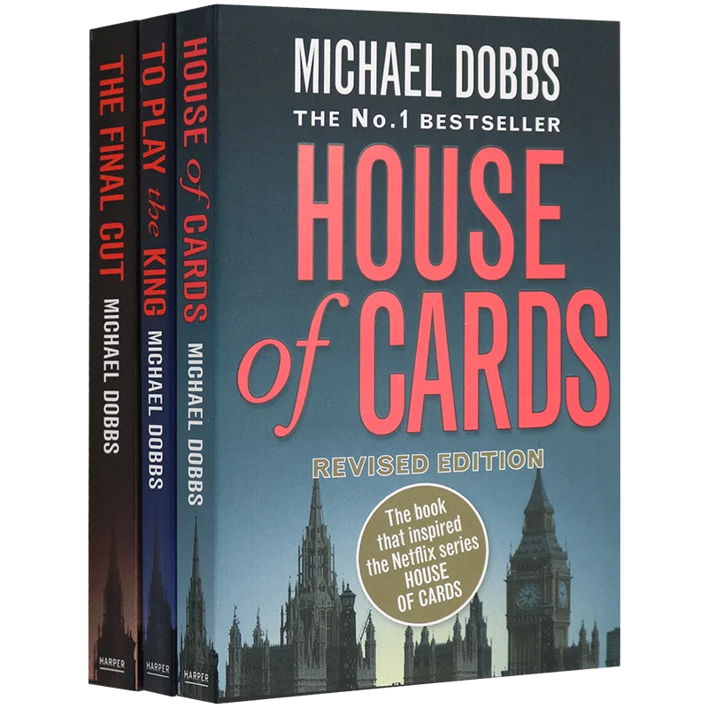 

House Of Cards1-3 Volume Set English Version Libros Livros