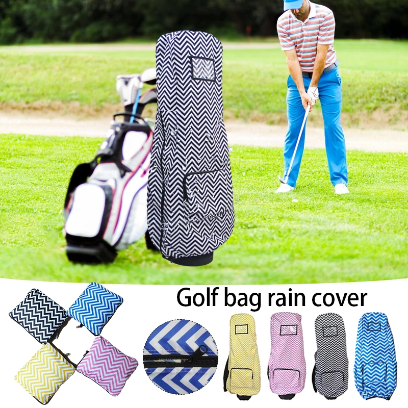 

115*35*19Cm Foldable Golf Bag Rain Cover Golf Pole Bag Full Protective Case Bag with Pocket Golf Bag To Carry Out