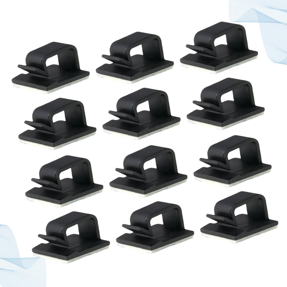 

50 Pcs Cable Clamp Wire Management Tool Desktop Fixator Organizer Holder Storage
