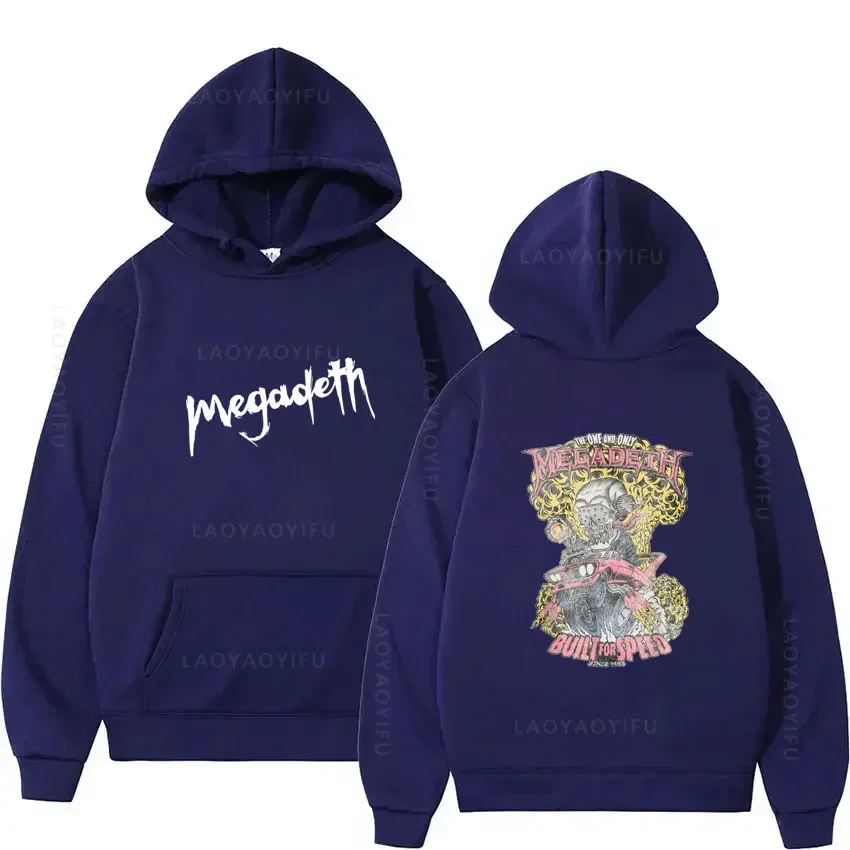 Jerséis con tema de Megadethes, ropa de otoño para hombre, Sudadera con capucha Y2k, sudadera con capucha, sudaderas, nueva y gráfica, camisa con capucha
