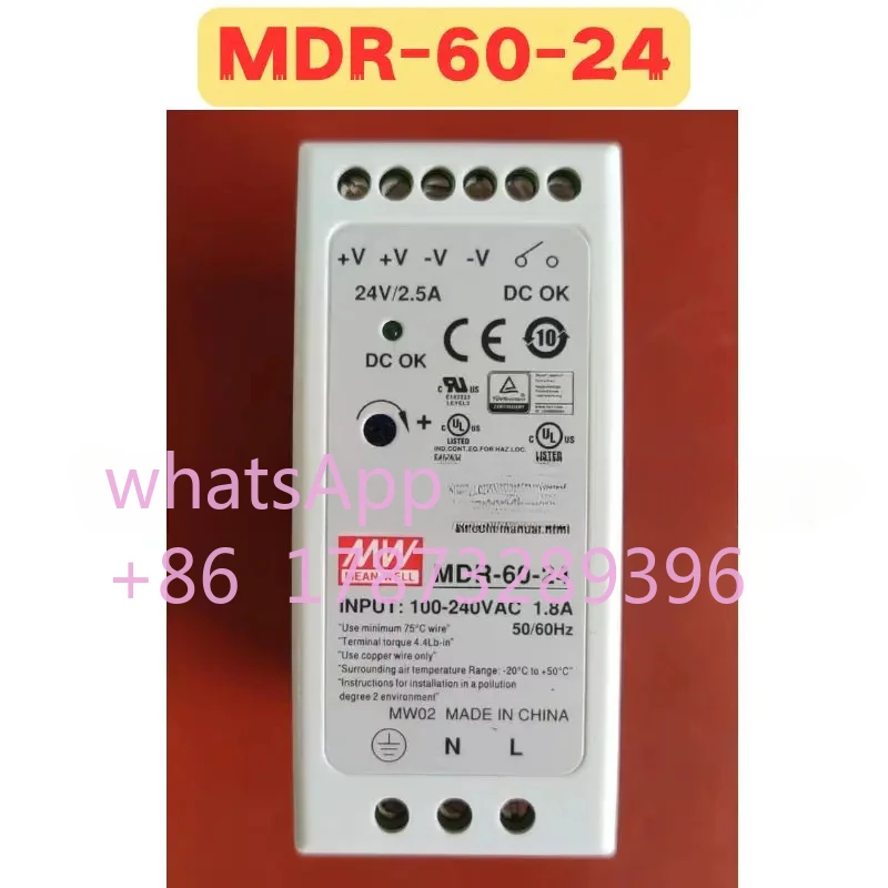 

Used Switching Power Supply MDR-60-24 MDR 60 24 Normal Function Tested OK