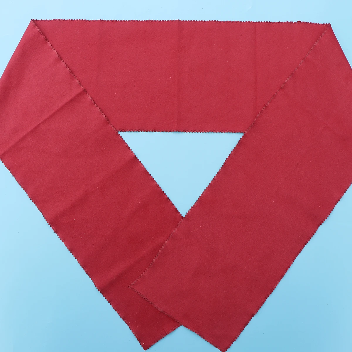 

Red Wool Piano Keyboard Dirt-Proof Cover Anti-Scratch Cloth for Upright Piano Cleaning Accessory