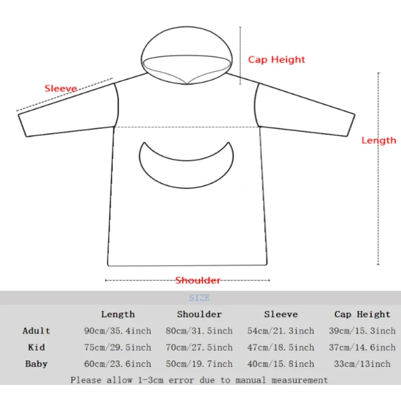 2025 جديد المتضخم شو القطيفة بطانية دافئة لفصل الشتاء دافئ هوديي للبالغين والأطفال الصغار هدايا عيد الميلاد الهالوين ★ ★ ★ ★