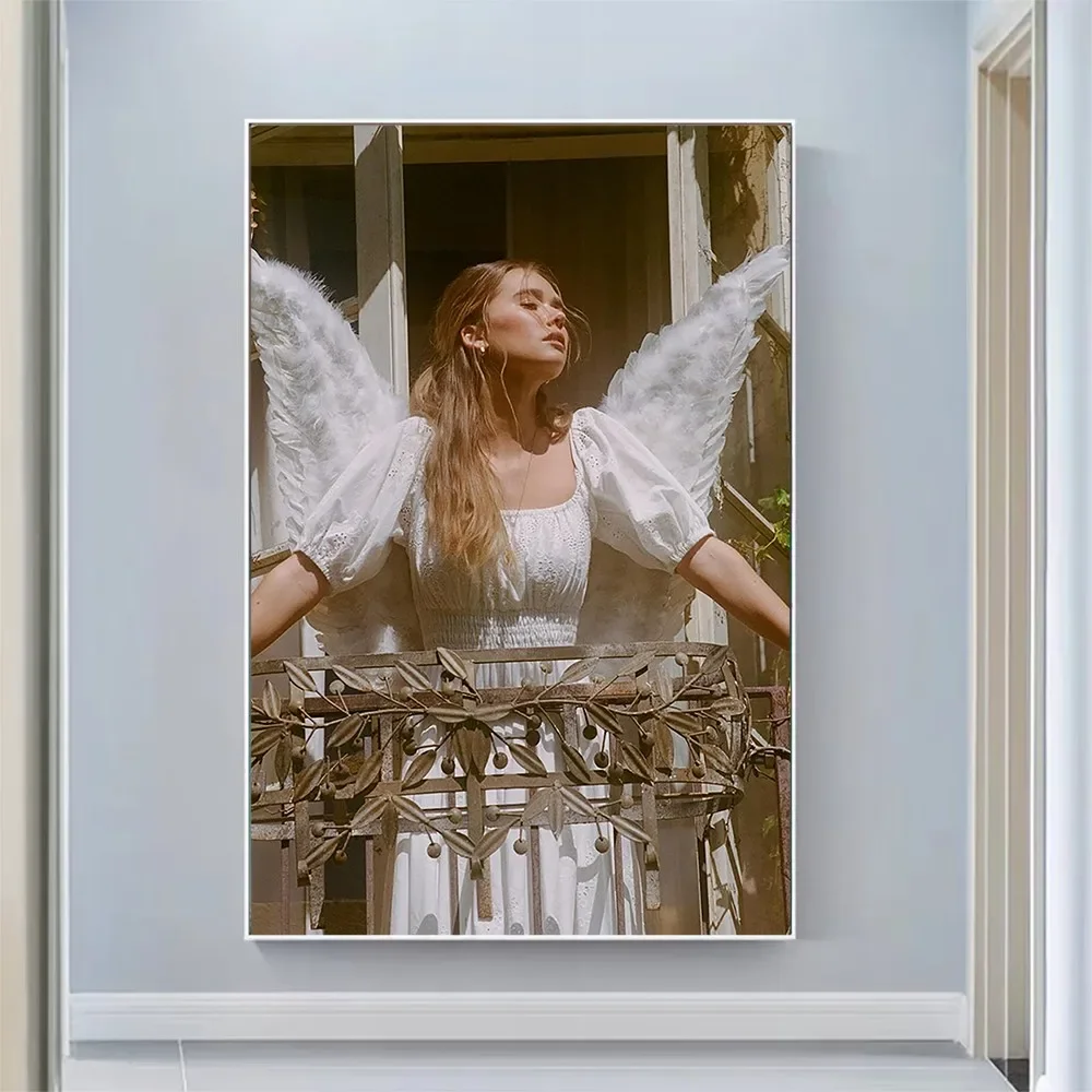 Póster de pared de tela de seda, arte de Gabriella Brooks, regalo de decoración del hogar