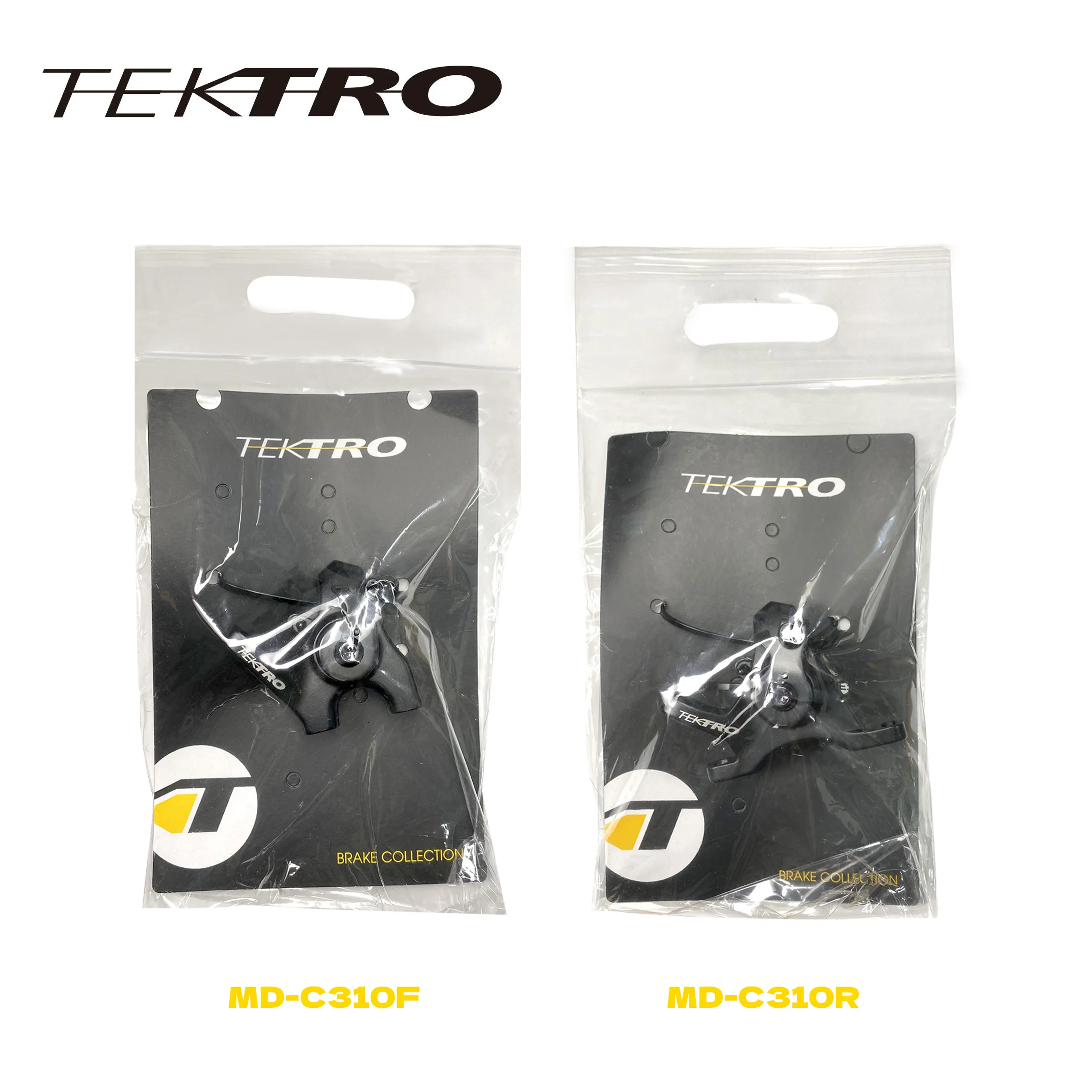 TEKTRO Brake MD-C310F MD-C310R Mechanical Disc Road Gravel Bike Brake Cable Actuated Mechanical Disc Brake Flat Mount Ø160mm