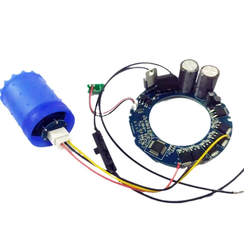 Three-phase AC Brushless High Speed Motor With 3 Stage Driver 110000rpm 220V Electric Engine for Hair Drier Air Duct