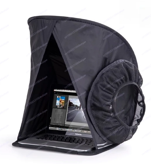 

Laptop Tablet Lens Hood Dust-proof Rain-proof Sun-blocking Protective Cover Tent