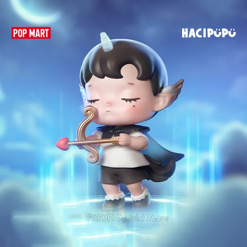 POPMART HACIPUPU Constellation Series Blind Box Action Figure Guess Bag Ornament Figurines Home Decor Dolls Model Girls Cute Toy