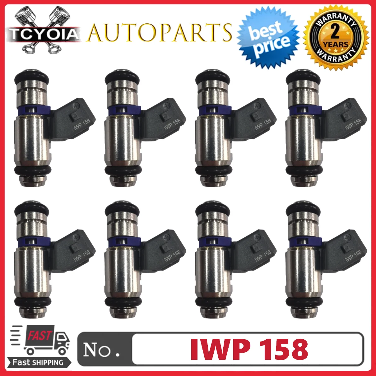 1/4/20pcs Fuel Injectors IWP158 IWP-158 For VW Pointer Polo Derby 1.8L 2005-2011 46791211